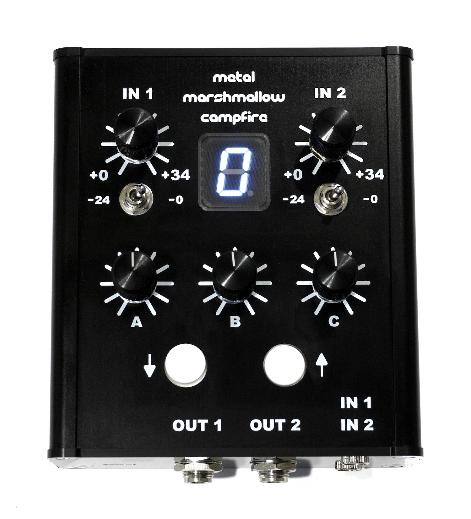 Metal Marshmallow Contact Mics | Campfire (Digital Effects Processor)