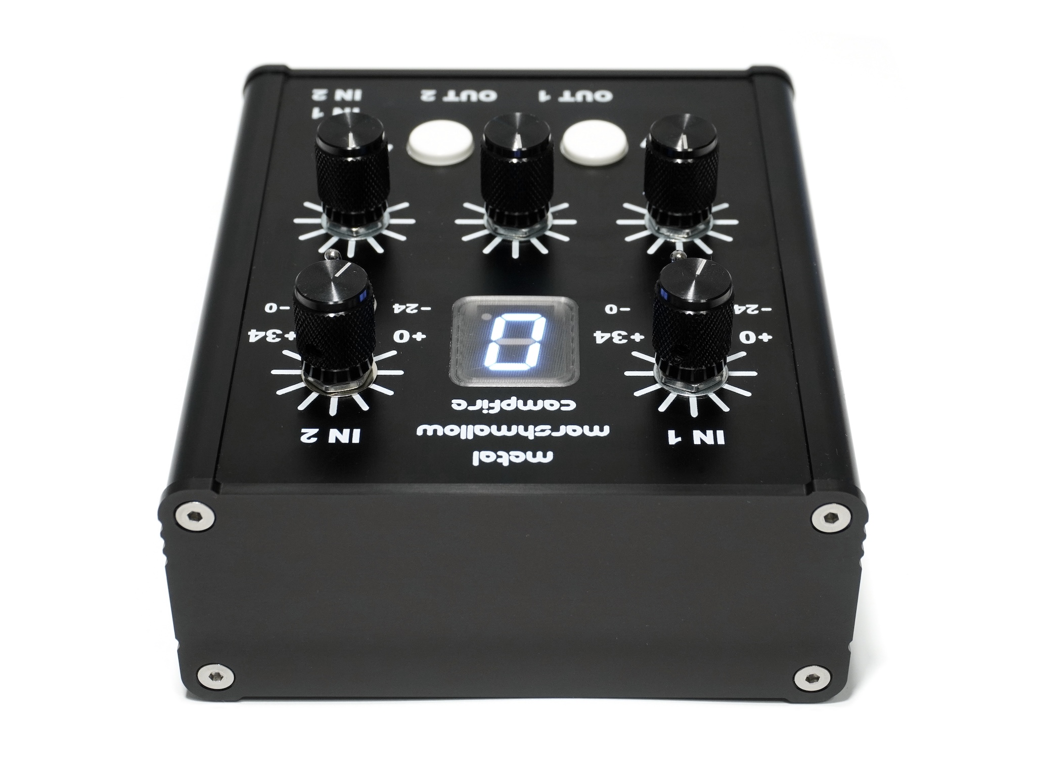 Metal Marshmallow Contact Mics | Campfire (Digital Effects Processor)
