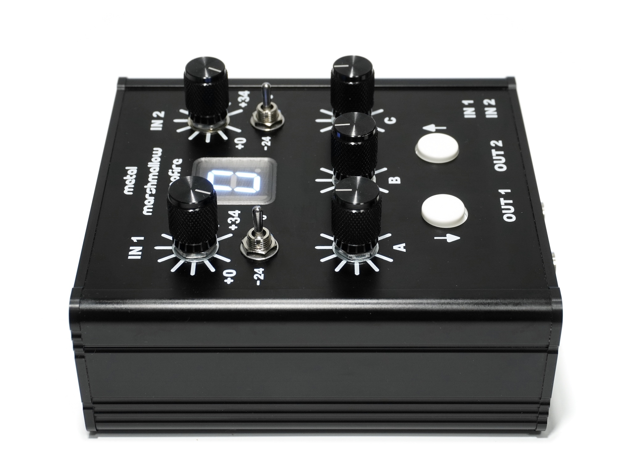 Metal Marshmallow Contact Mics | Campfire (Digital Effects Processor)